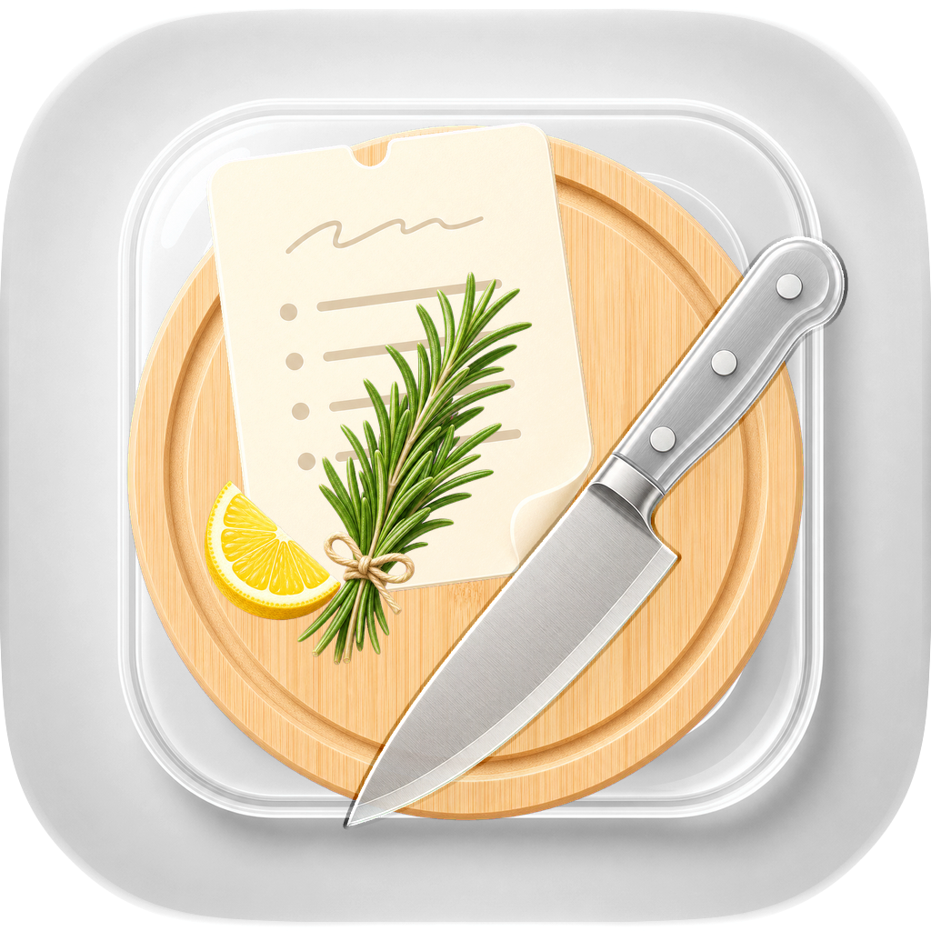 Pocket Chef Mono app icon