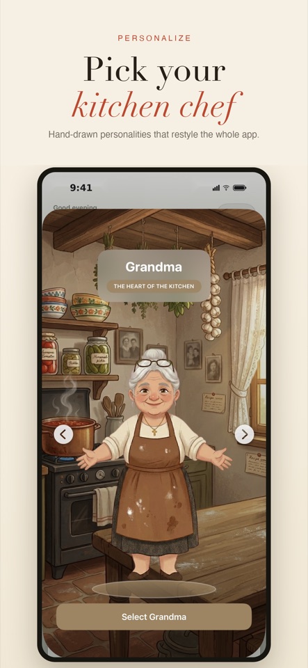 Pocket Chef AI cooking assistant